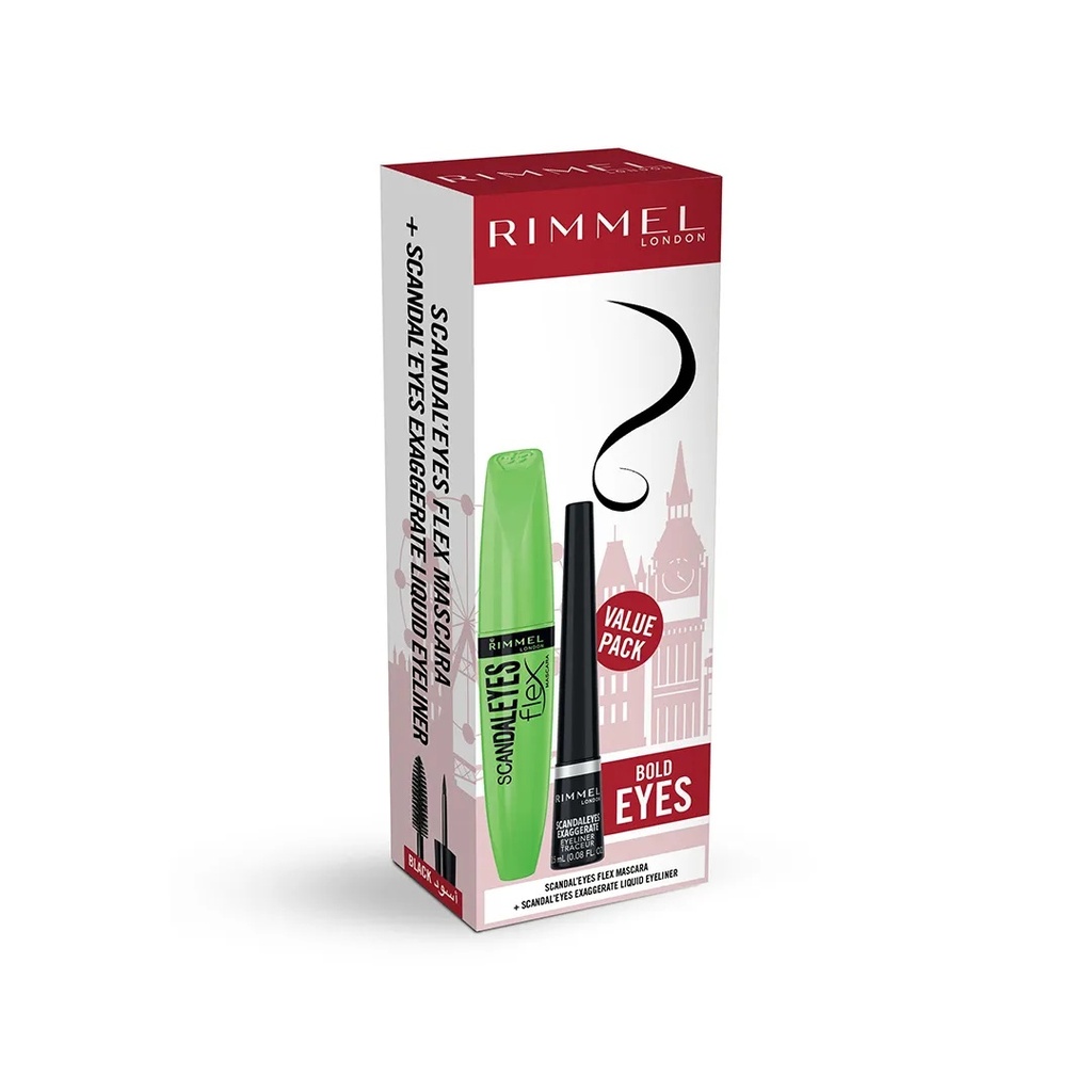 Rimmel Promo Scandal Eyes Flex Mascara And Scandal PencilB
