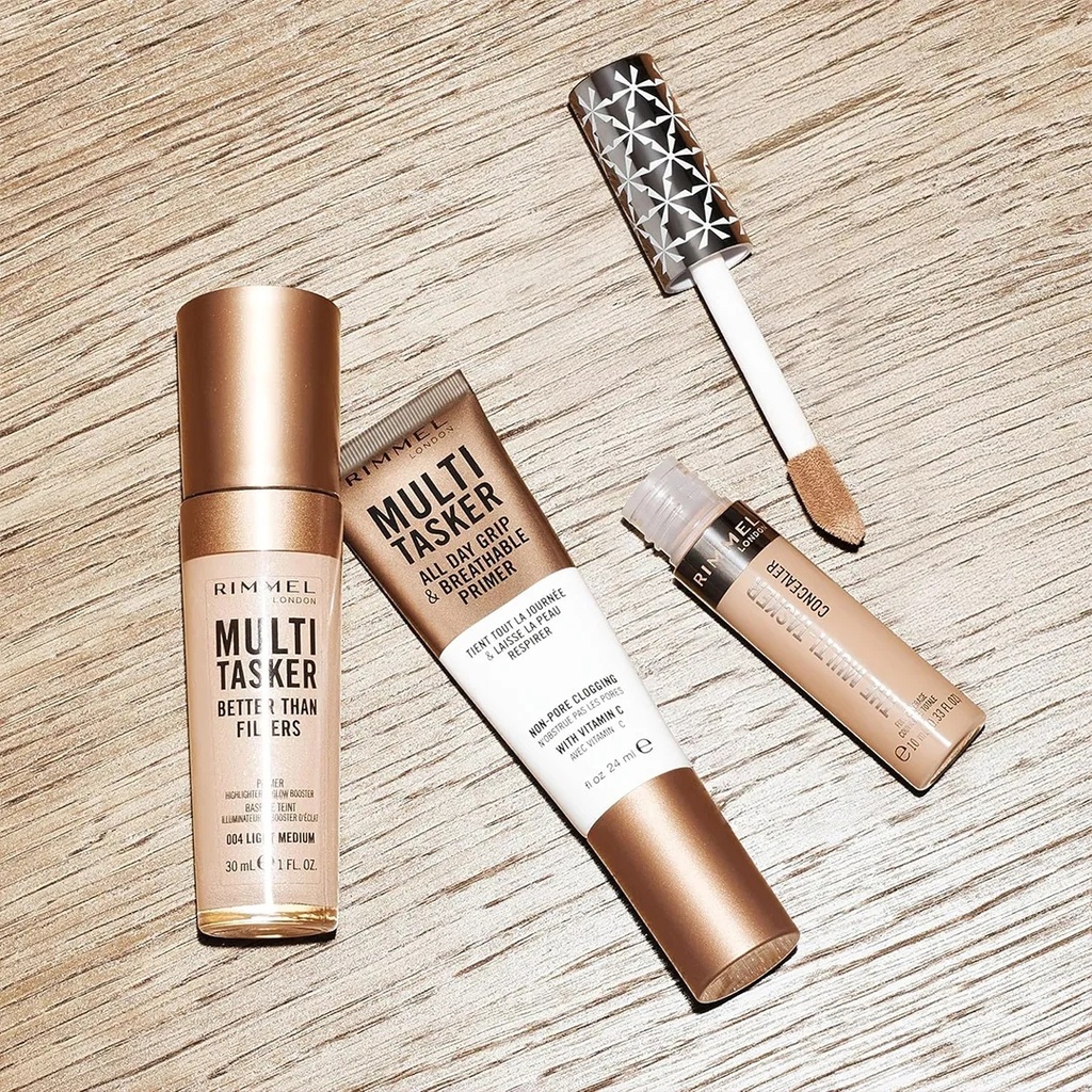 Rimmel  Multi-Tasker All Day Grip And Breathable Primer - 24mlB