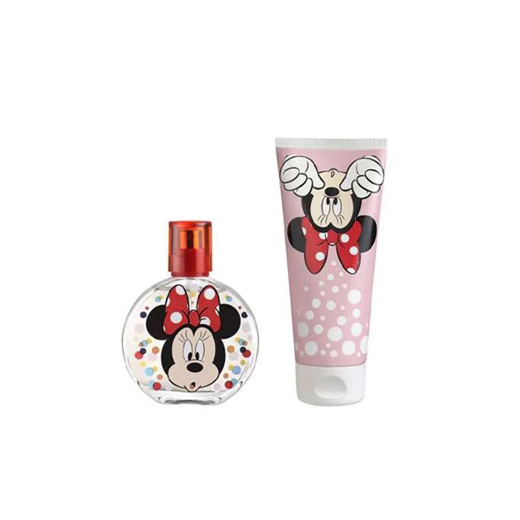 Disney Minnie Mouse Toiletry Bag Set - Eau De Toilette 50ml + Shower Gel 100mlA