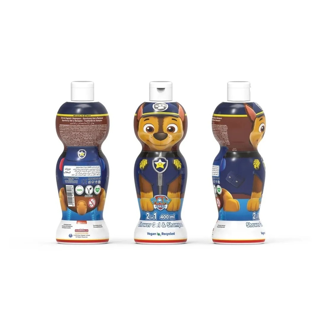 Paw Patrol Paw Patrol Kids 2 in 1 Shower Gel and Shampoo - 400mlA