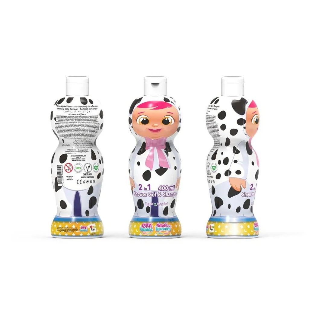 Cry Babies Cry Babies 2-in-1 Shower Gel & Shampoo - 400ml A