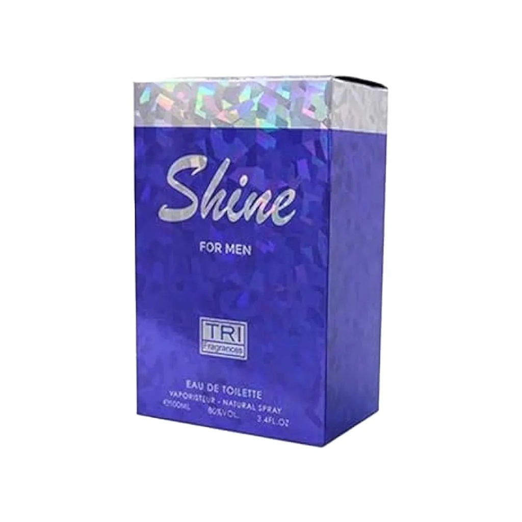 Tri Fragrances Shine Men - Eau De Toilette 100mlA