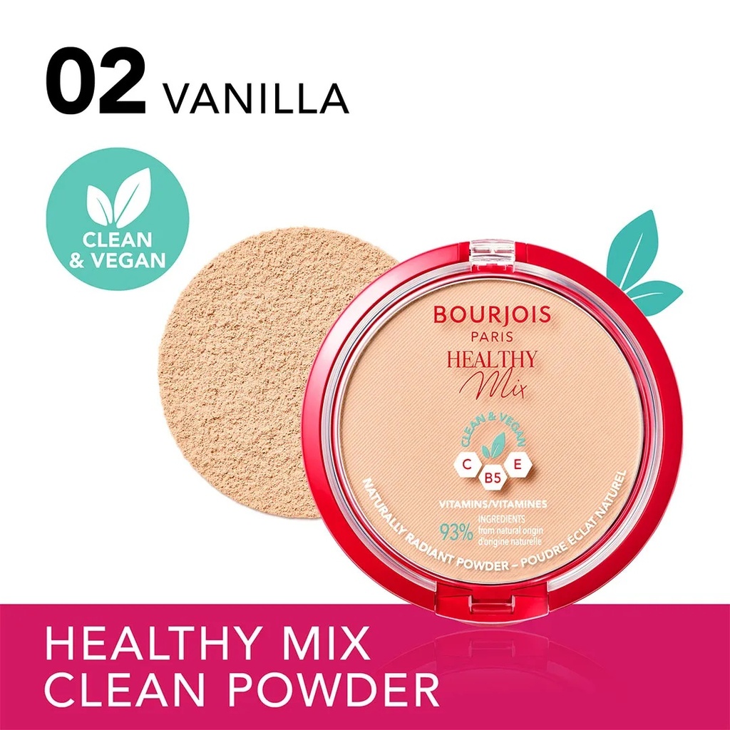 Bourjois Healthy Mix Clean Powder - 10gA