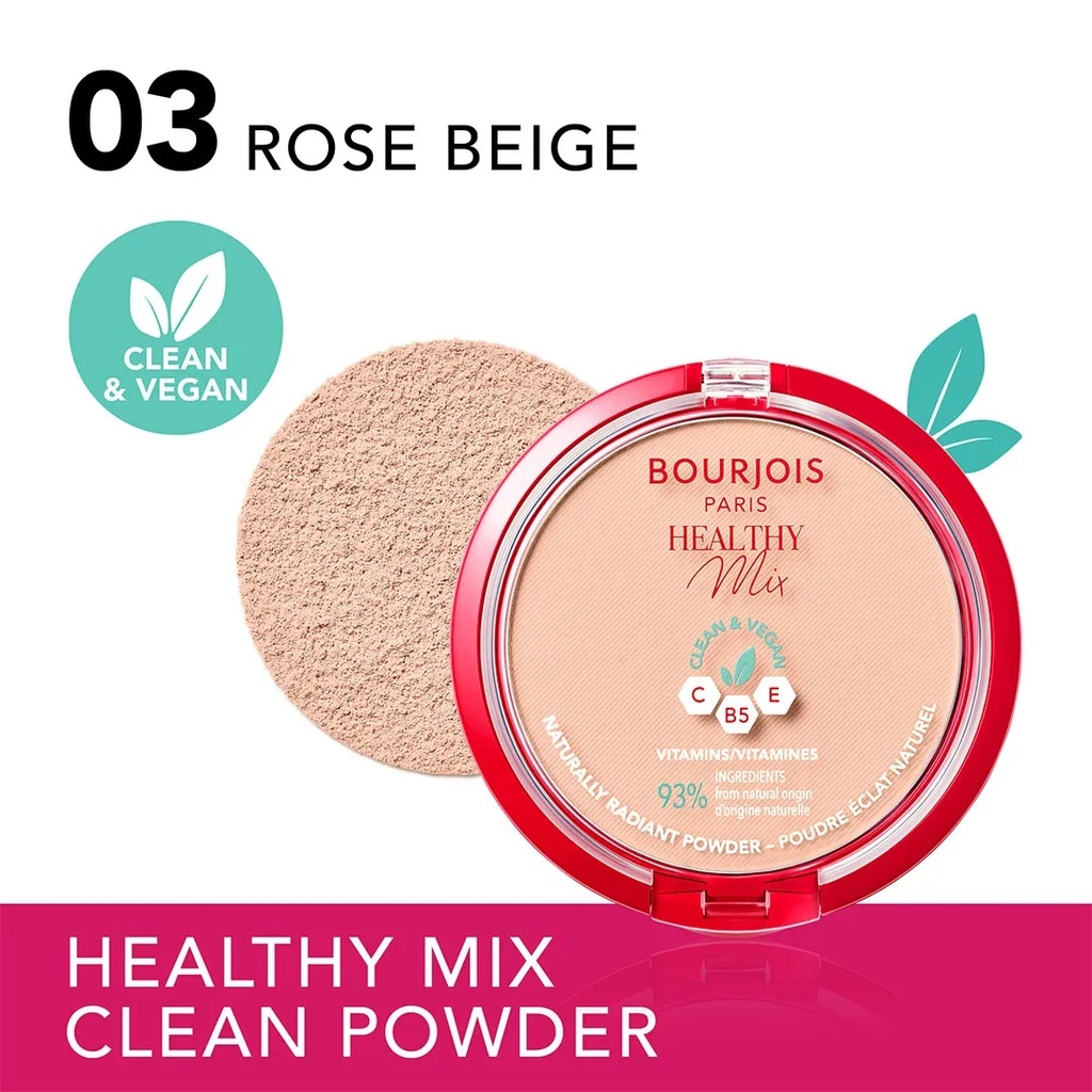 Bourjois Healthy Mix Clean Powder - 10gA