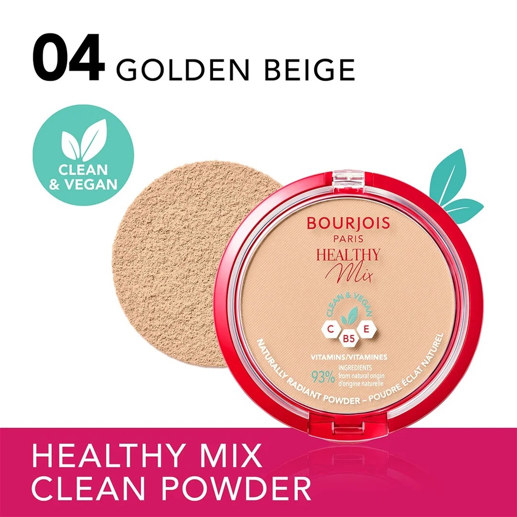 Bourjois Healthy Mix Clean Powder - 10gA