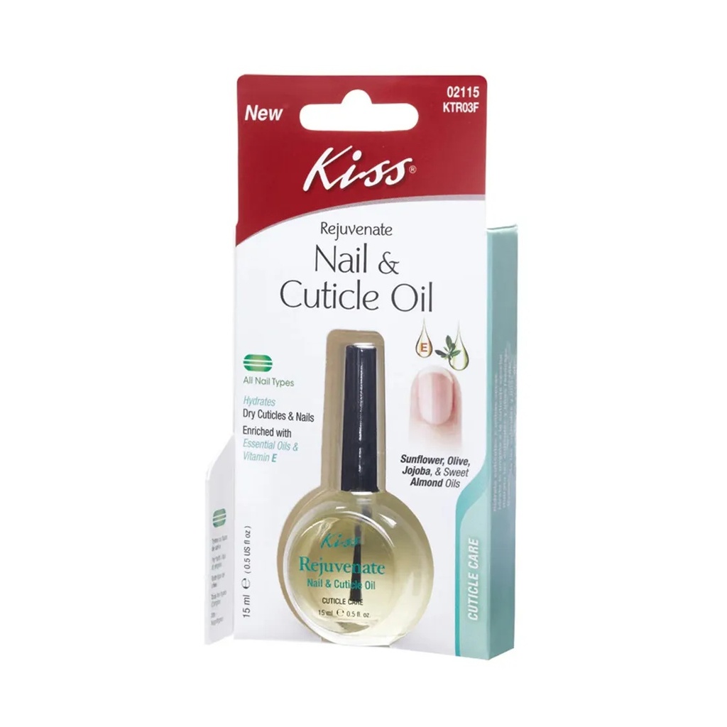 Kiss And Broadway Rejuvenate Nail And Cuticle OilA