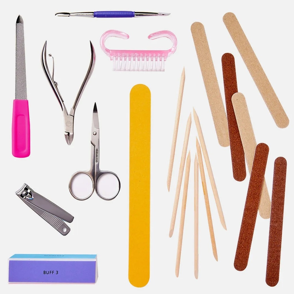 Kiss And Broadway Red Professional Manicure KitA