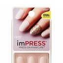 Kiss And Broadway Impress Press  - On NailsA