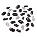 Kiss And Broadway Impress Accents Medium Nails B