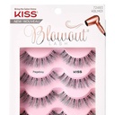 Kiss And Broadway Kiss Blowout Lash Multi Pack 4 Pairs A