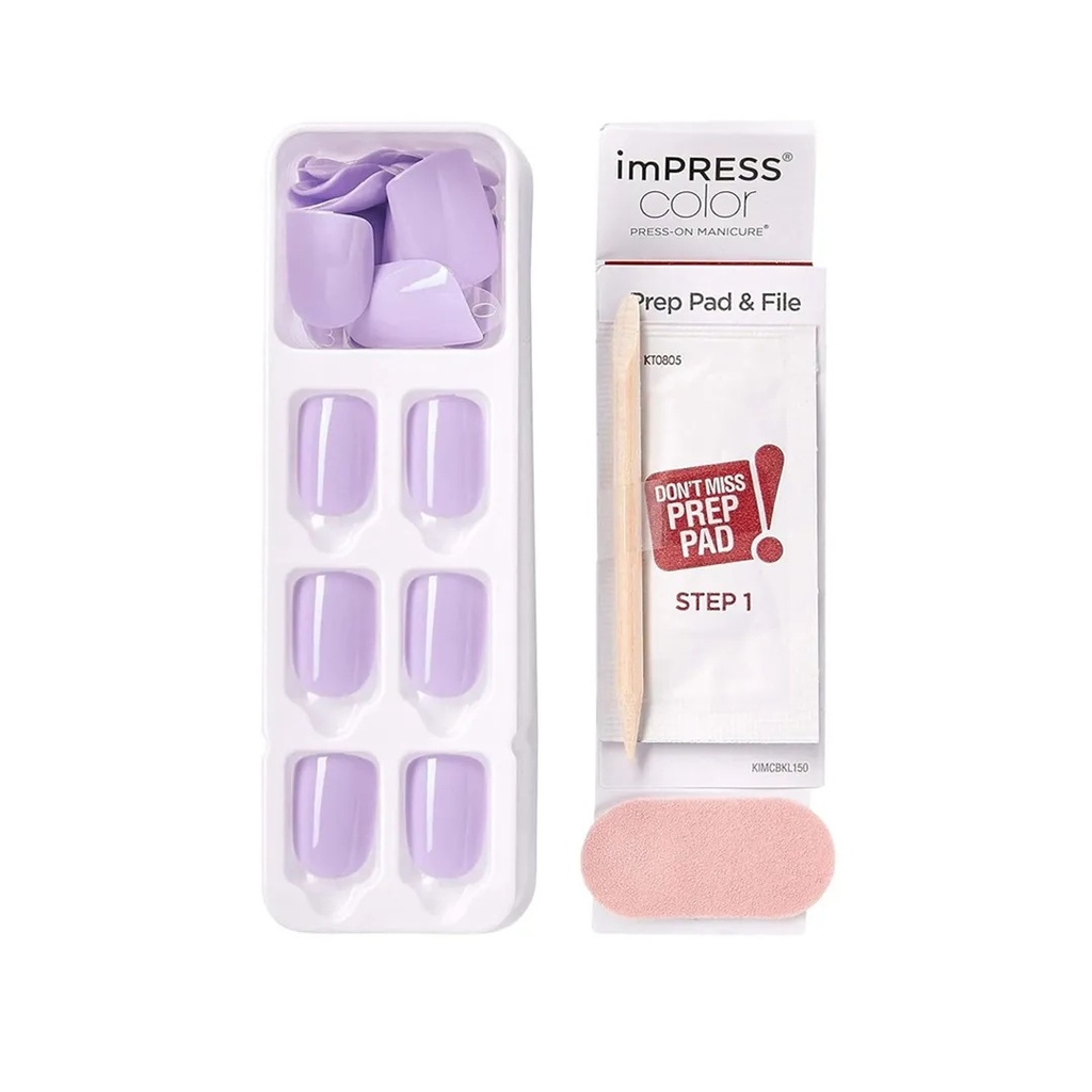 Kiss And Broadway Impress Press-On Color NailsA