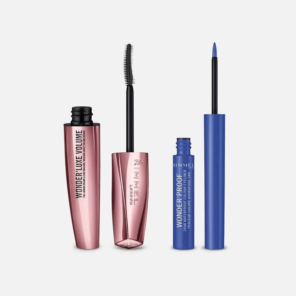 Rimmel 
Wonder'Luxe Volume Mascara + Wonderproof Liner