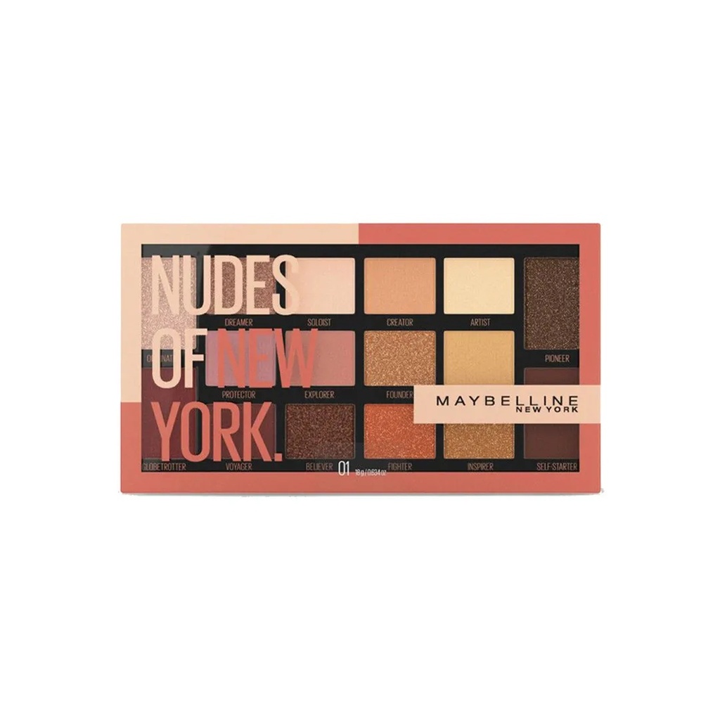 Maybelline The Nudes Palette Eye Shadow