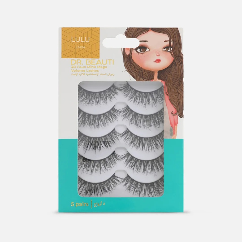 Dr. Beauti 3D Multi Faux Mink Mega Volume Lashes Lulu