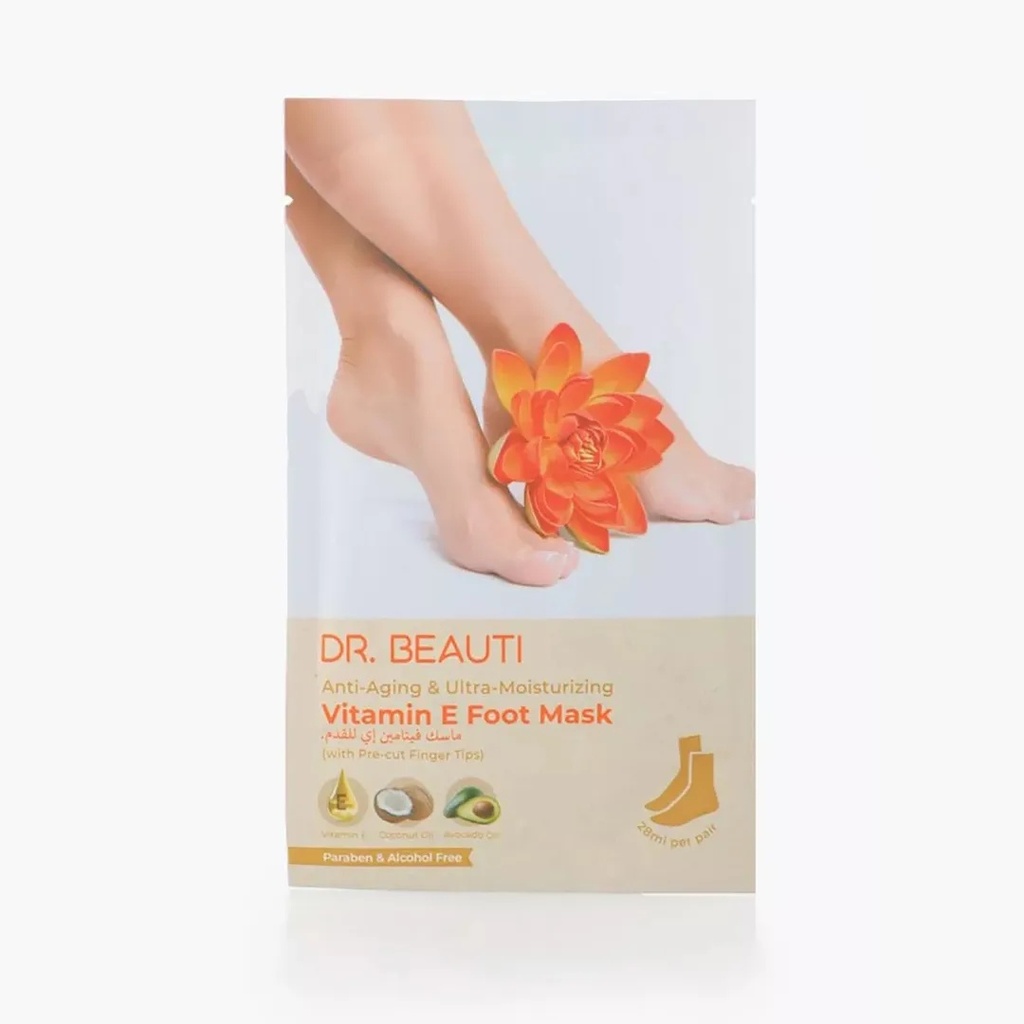 Dr. Beauti Anti-Aging & Ultra Moisturizing Vitamin E Foot Mask