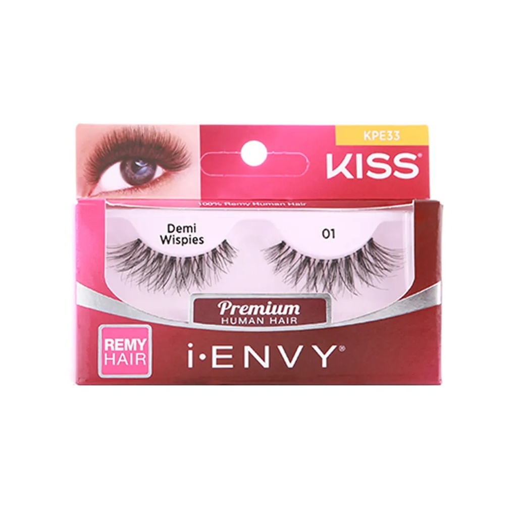Kiss And Broadway IEnvy Beyond Naturale Lashes Demi Wispies 