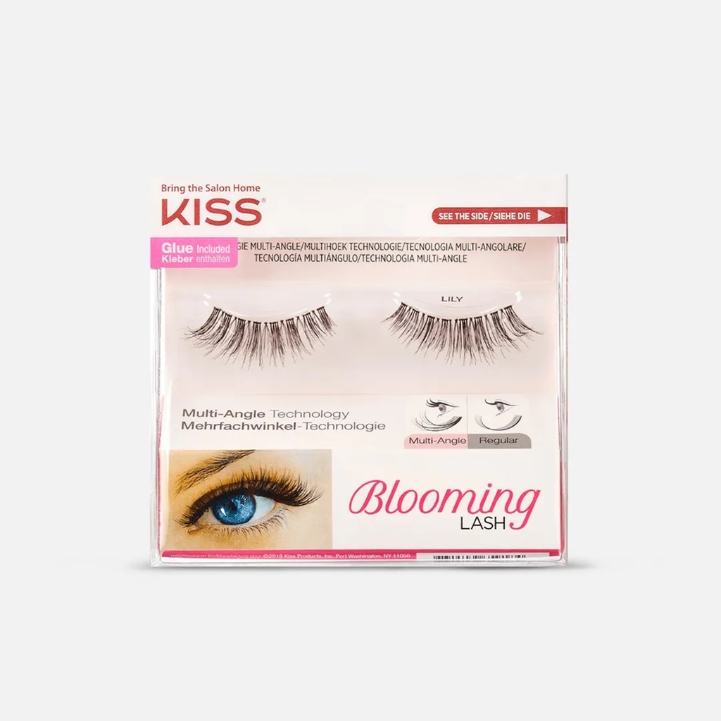 Kiss Blooming Lash W/Glue - Lily