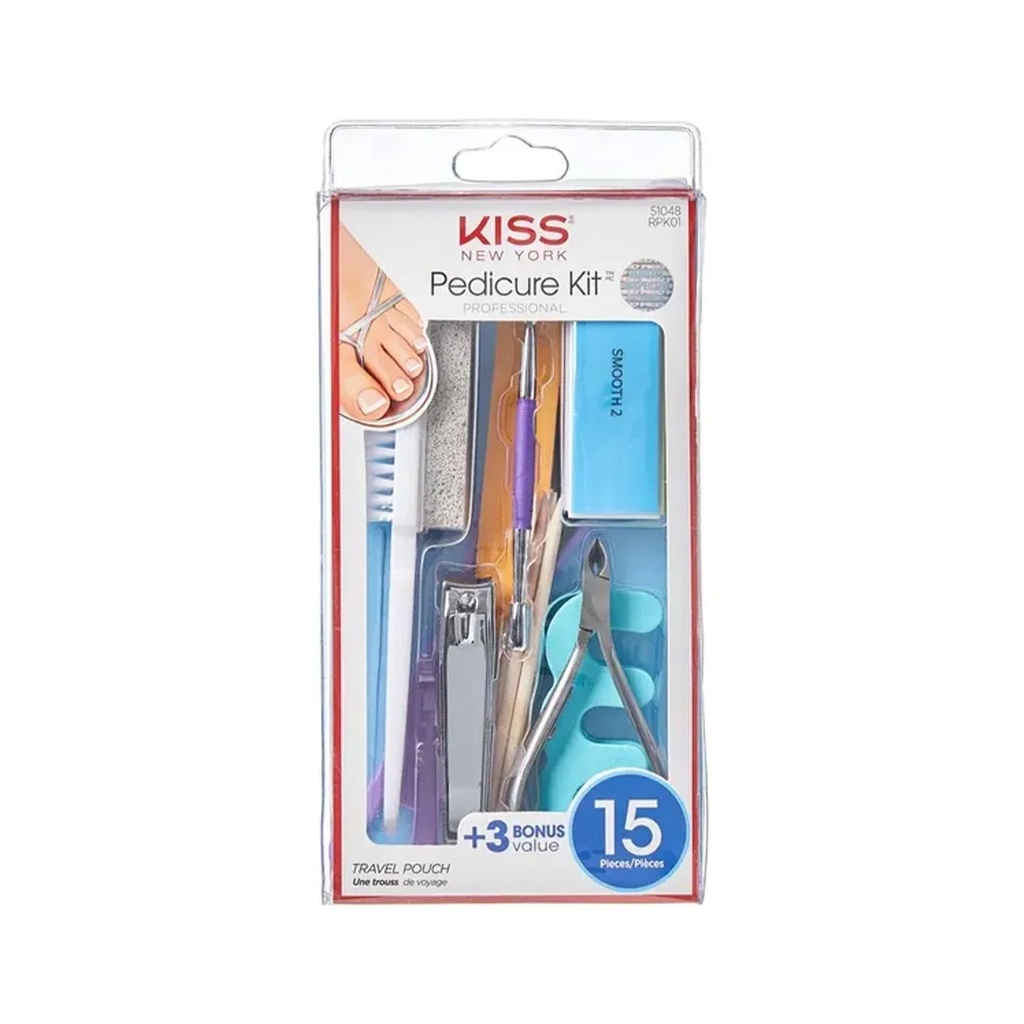 Kiss And Broadway Red Professional Pedicure Kit