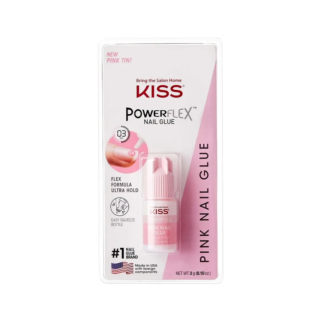 Kiss Powerflex Pink Nail Glue