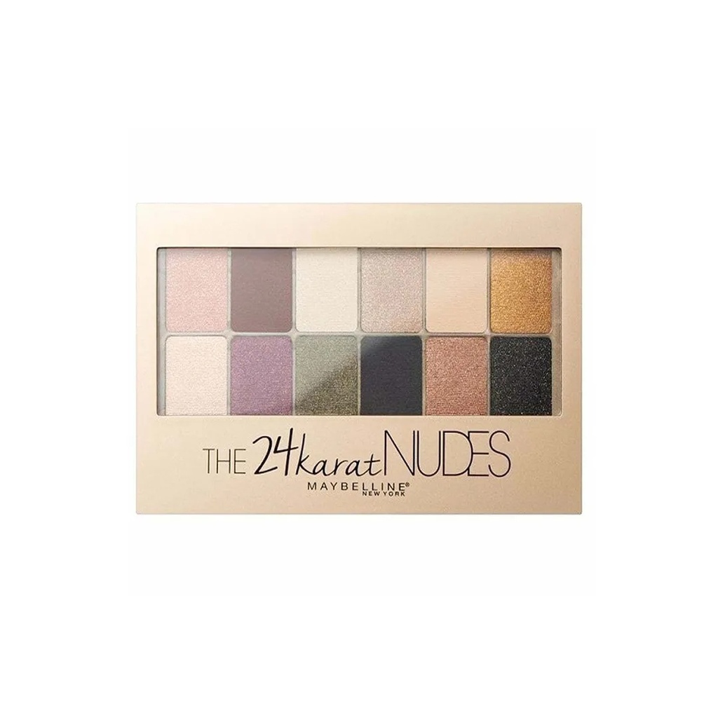 Maybelline The 24 Karat Nudes Eyeshadow Palette