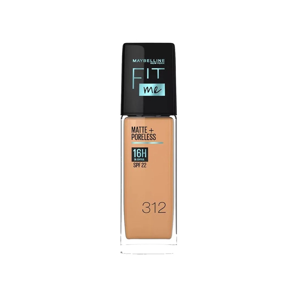 Maybelline Fit Me Matte + Poreless Liquid Foundation With SPF 22