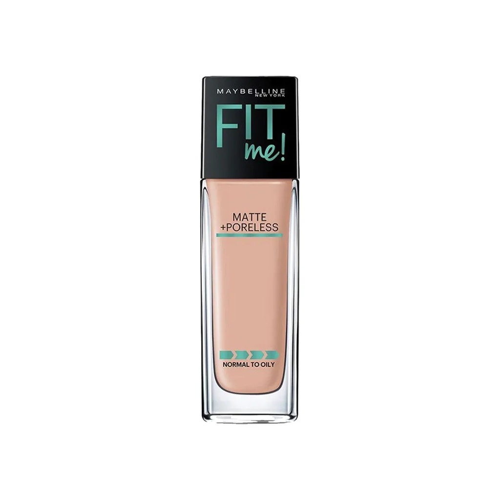 Maybelline Fit Me Matte + Poreless Liquid Foundation With Pump
