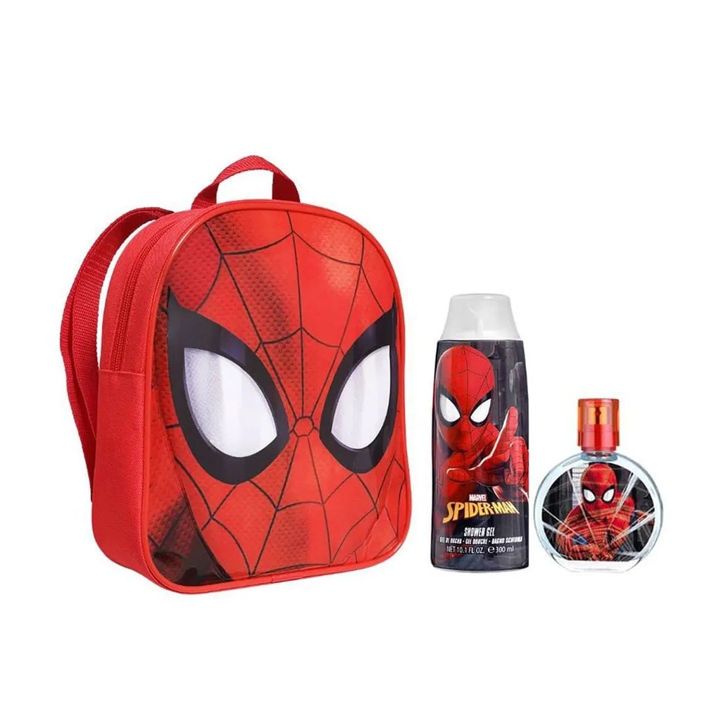 Spiderman Spider Man Back Pack  EDT 50ML + Shower Gel 300ML