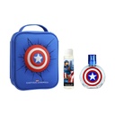 Marvel Captain America Zip Case Set - Eau De Toilette + Shower Gel 60ml