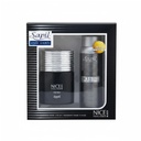Sapil Nice Feeling Black Gift Set EDT 75ML + Deodorant Spray 150ML