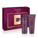 Guess Gold For Men Gift Set EDT 75ML + Shower Gel 200ML + Body Spray 170ML