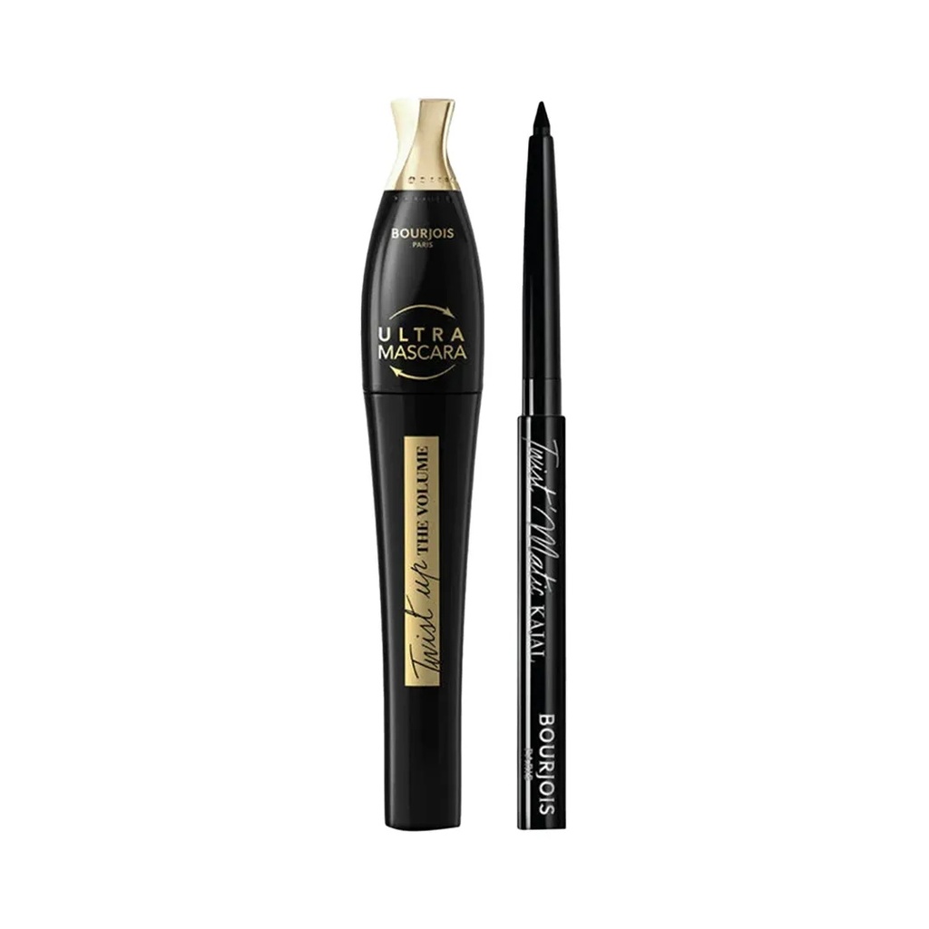 Bourjois Twistup Ultra Mascara and Twist Matic Kajal