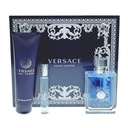 Versace Pour Homme Gift Set EDT 100ML + Travel Spray 10ML + Body Shampoo 150ML