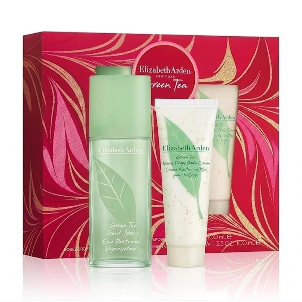 Elizabeth Arden Green Tea Gift Set Eau Perfume 100ML + Body Cream 100ML
