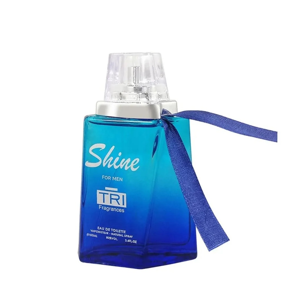 Tri Fragrances Shine Men - Eau De Toilette 100ml