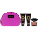 Versace Crystal Noir Gift Set EDT 90ML + Shower Gel 100ML + Body Lotion 100ML + Pouch