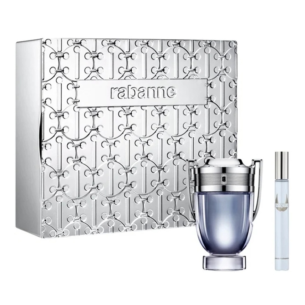 Paco Rabanne Invictus Gift Set EDT 100ML + Miniature 10ML