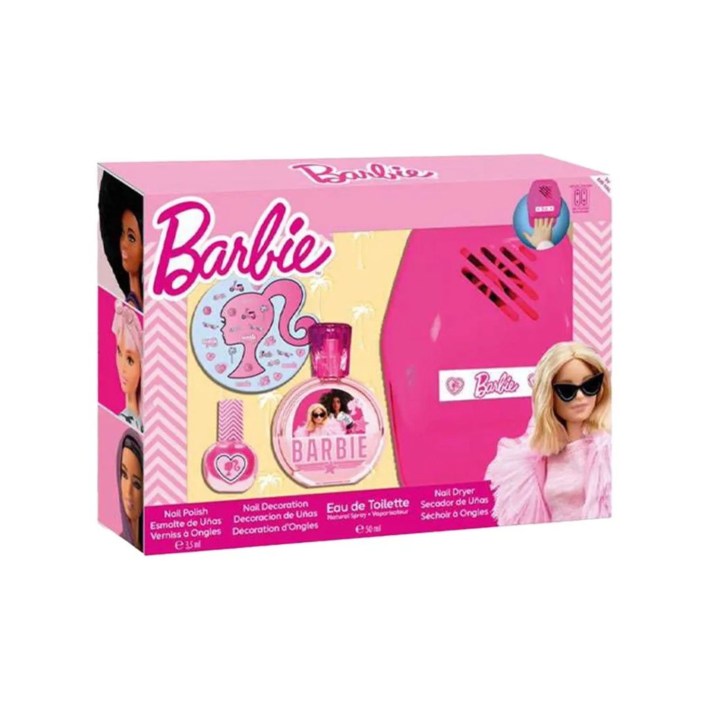 Barbie Barbie Set - Eau De Toilette 50ml  + Manicure kit