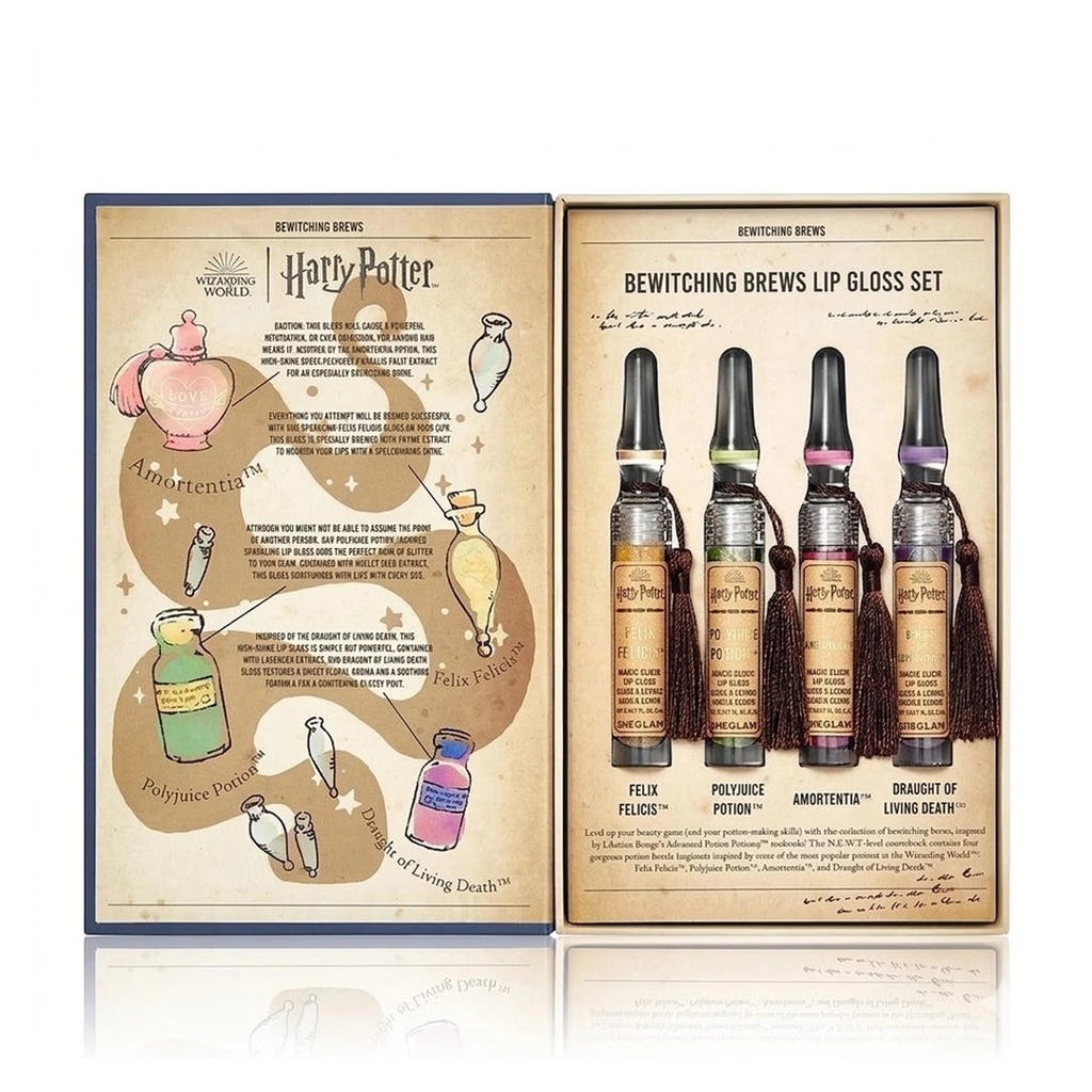 Sheglam Harry Potter™ Bewitching Brews Lip gloss Set
