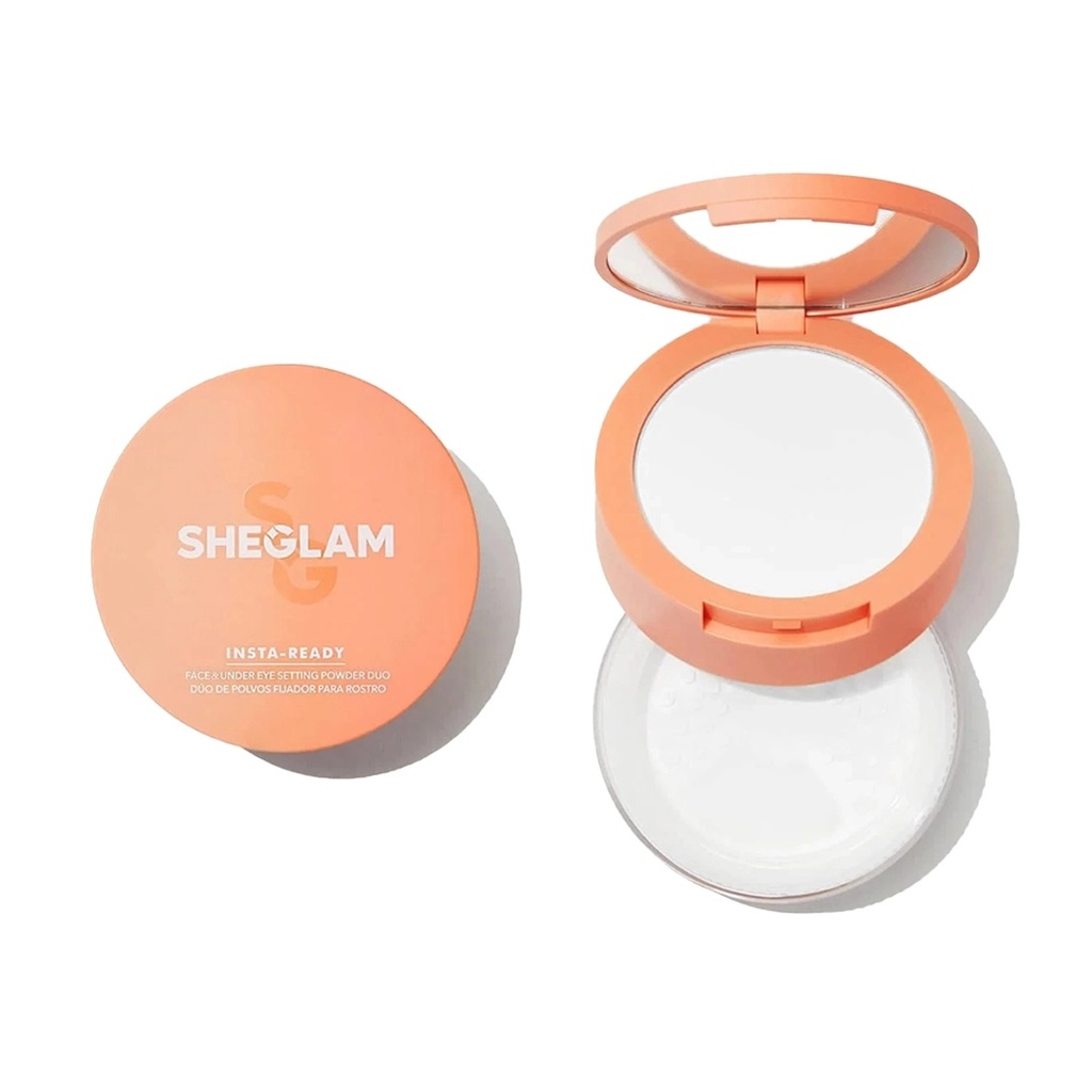 Sheglam InstaReady Face & Under Eye Setting Powder Duo