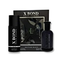 Louis Olivier X Bond Bottled Black Pour Homme Gift Set EDP 100ML + Body Spray 200ML