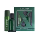 Louis Olivier X Bond Bottled Green Pour Homme Gift Set EDP 100ML + Body Spray 200ML