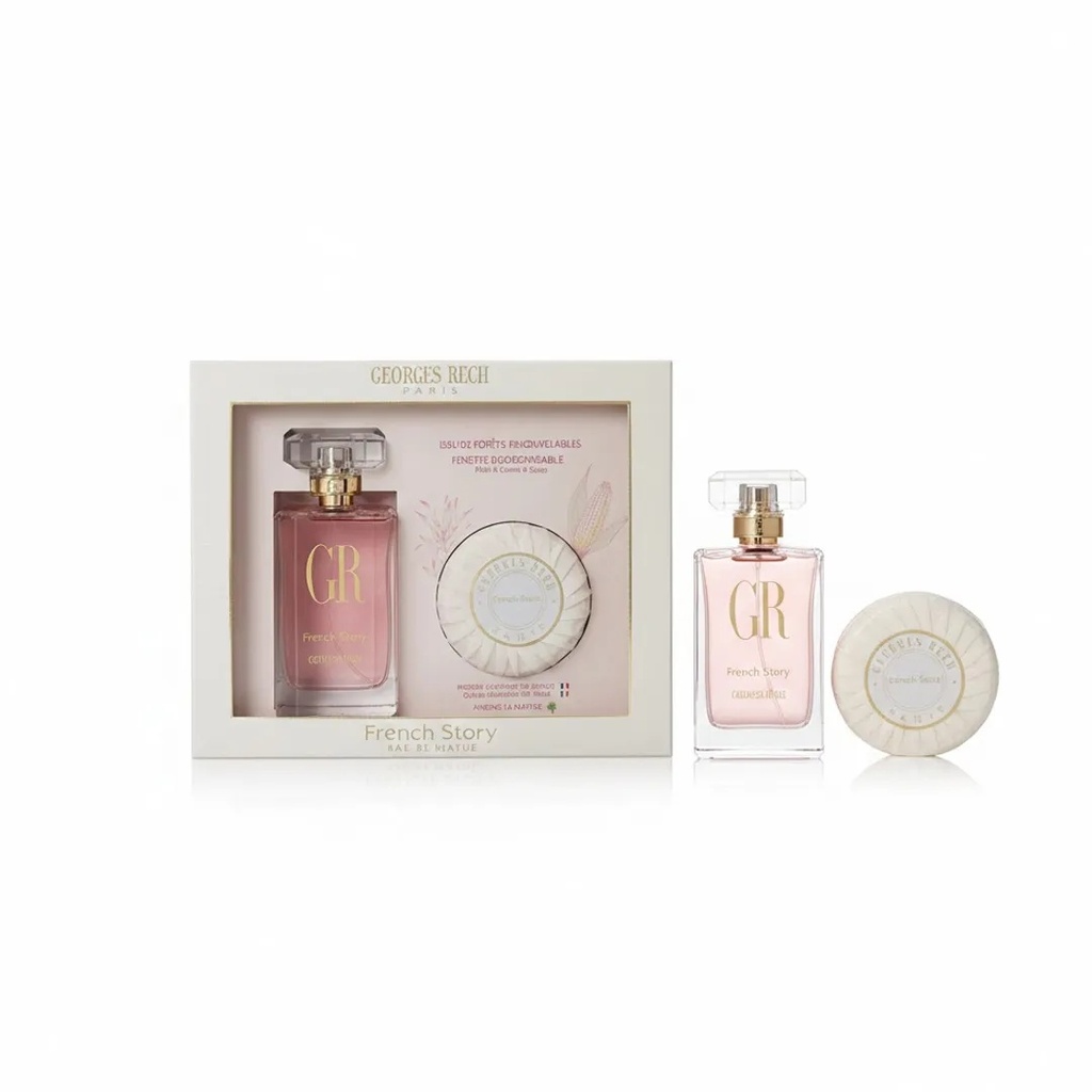Georges Rech French Story Gift Set EDP 100ML + Fren Story Soap 100g