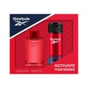 Reebok Activate Your Sense Man Gift Set EDT 100ML + Deodorant Body Spray 150ML