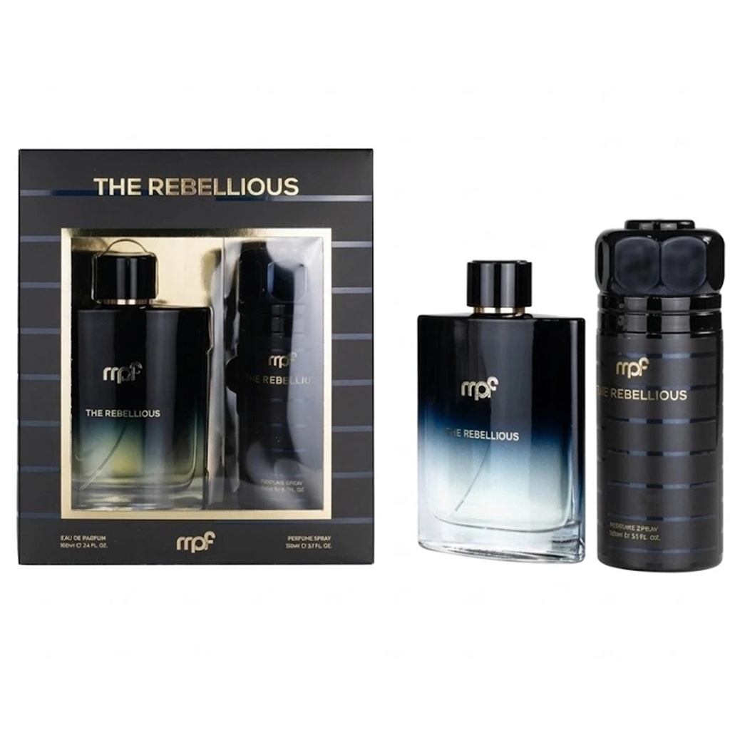MPF The Rebellious Gift Set EDP 100ML + Perfume Spray 150ML