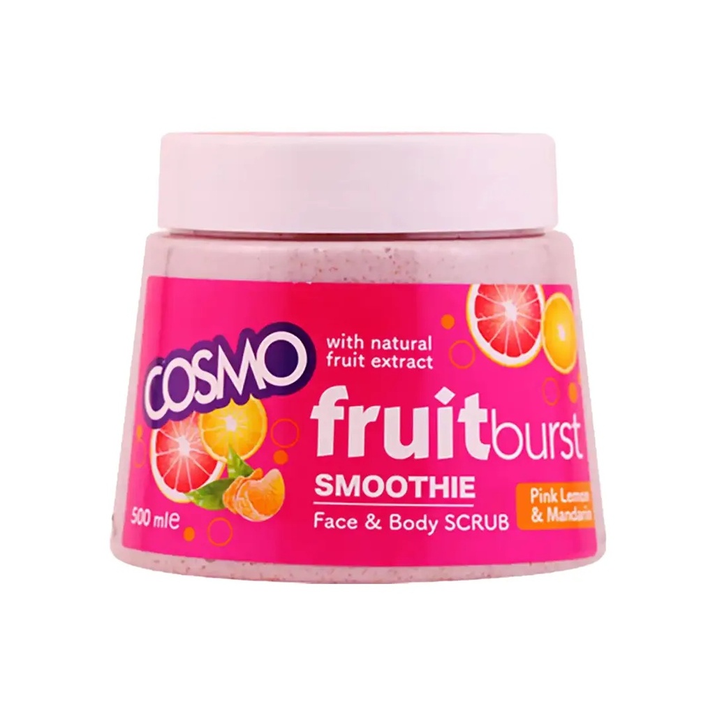 Cosmo Pink Lemon And Mandarin Scrub 500ML