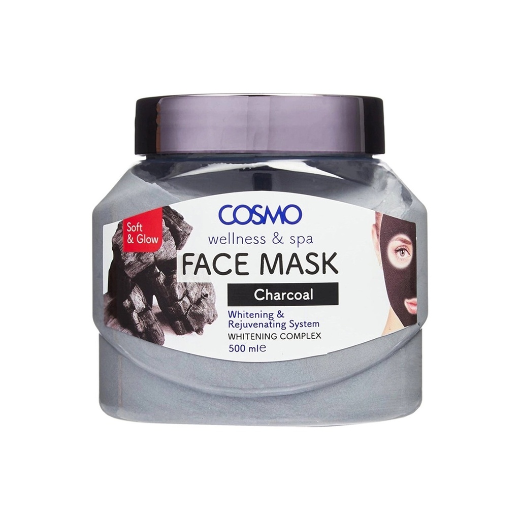 Cosmo Face Mask Charcoal 500ML
