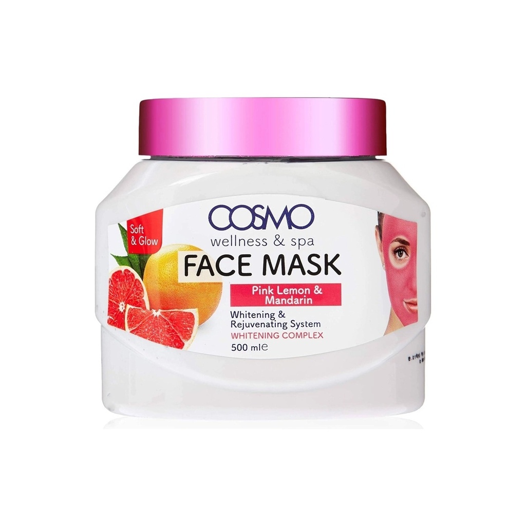 Cosmo Pink Lemon And Mandarin Face Mask 500ML
