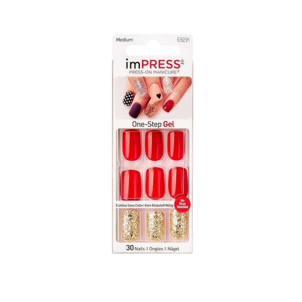 Kiss And Broadway Impress Accents Medium Nails