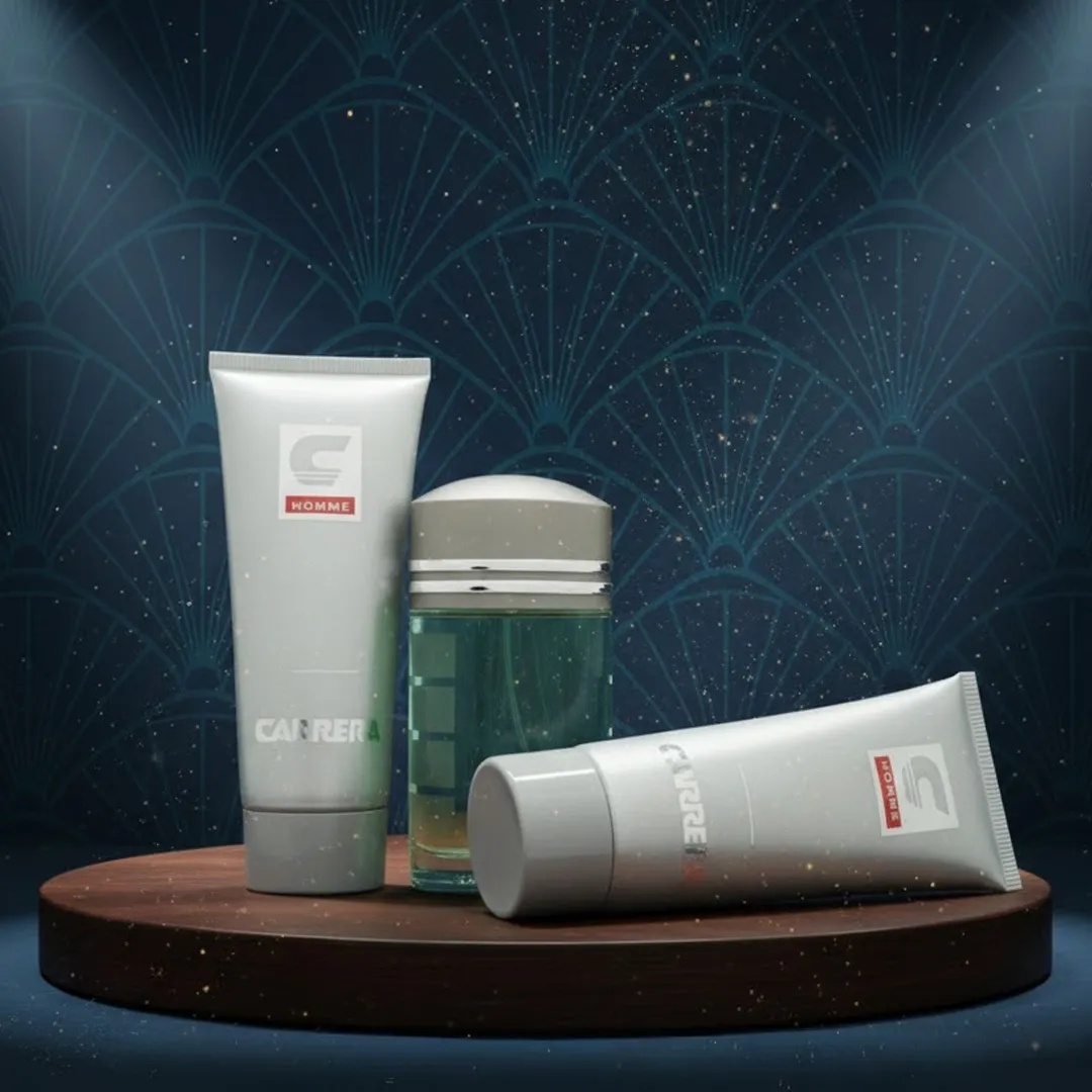 Carrera Pour Homme Gift Set EDT 100ML + Shower Gel 200ML + After Shave Balm 200ML alternate view