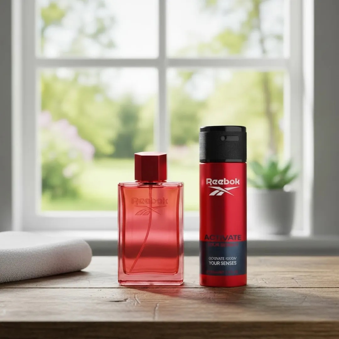 Reebok Activate Your Sense Man Gift Set EDT 100ML + Deodorant Body Spray 150ML alternate view